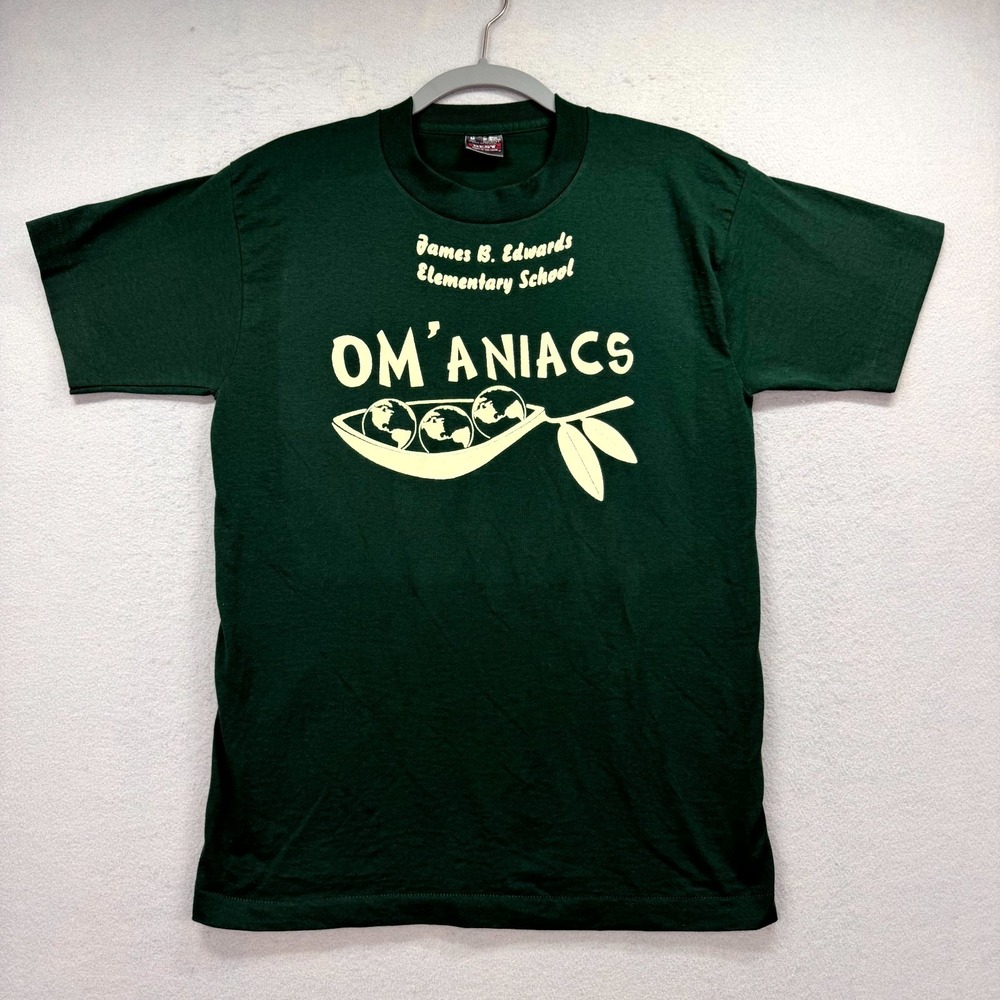 VTG Fruit of the Loom James B Edwards Elementary School T-Shirt L Single Stitch